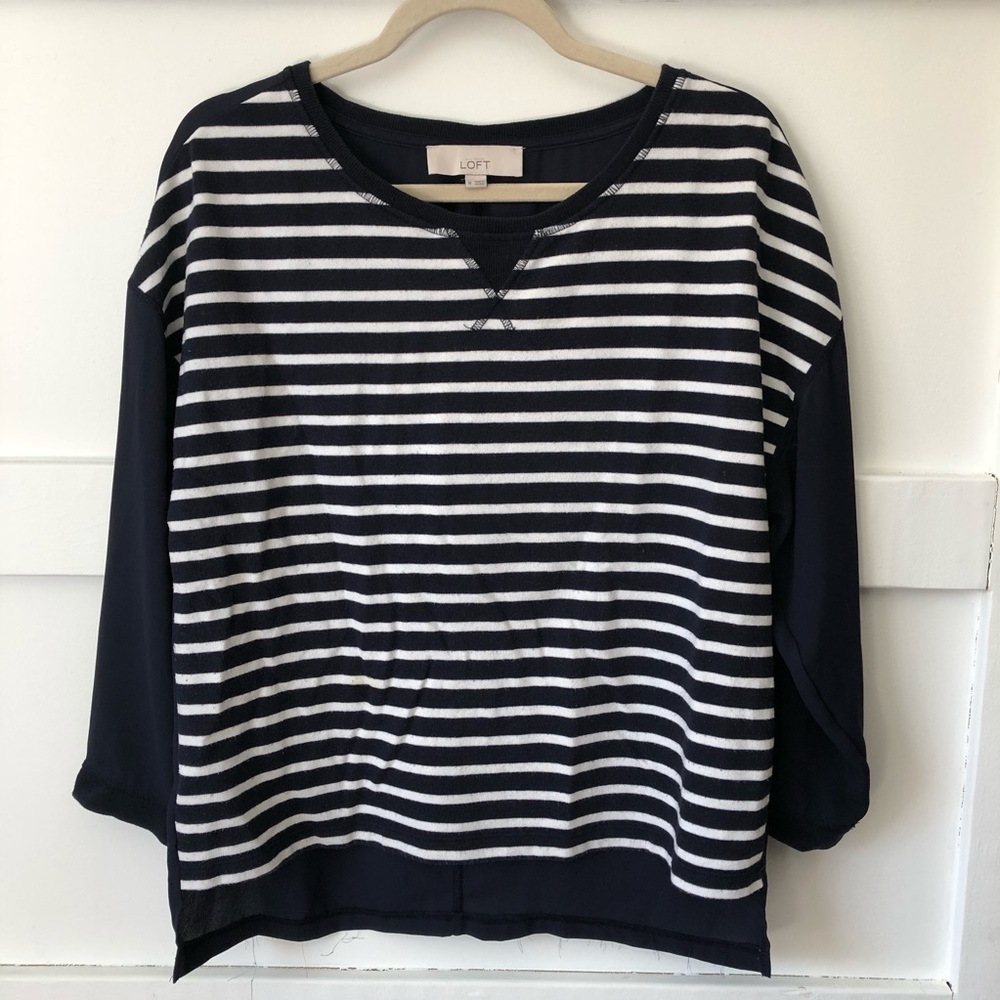 Stripped Loft Sweater